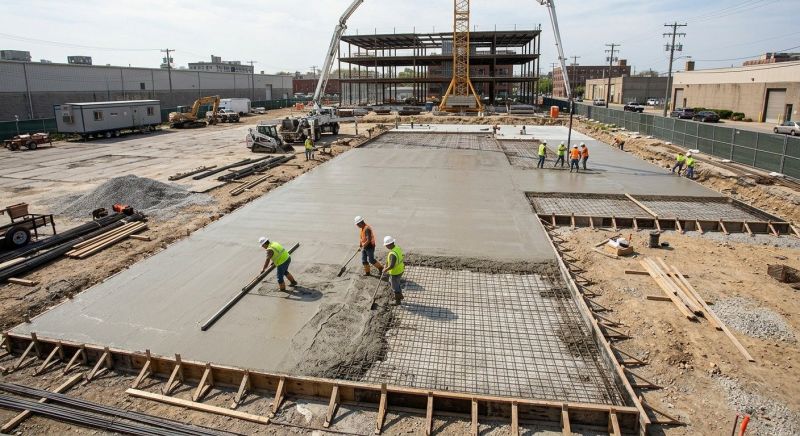 Commercial Slab Construction in Cape Coral, FL