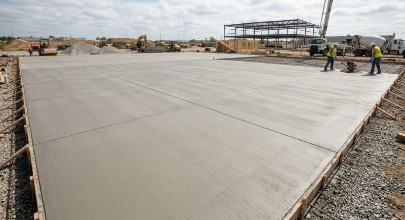 Commercial Slab Construction in Greenville, SC