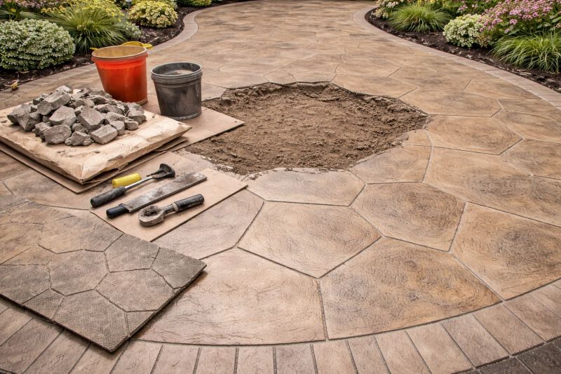 Decorative Concrete Repair in Davis County, UT