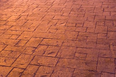 Brick Stamped Concrete Service detail