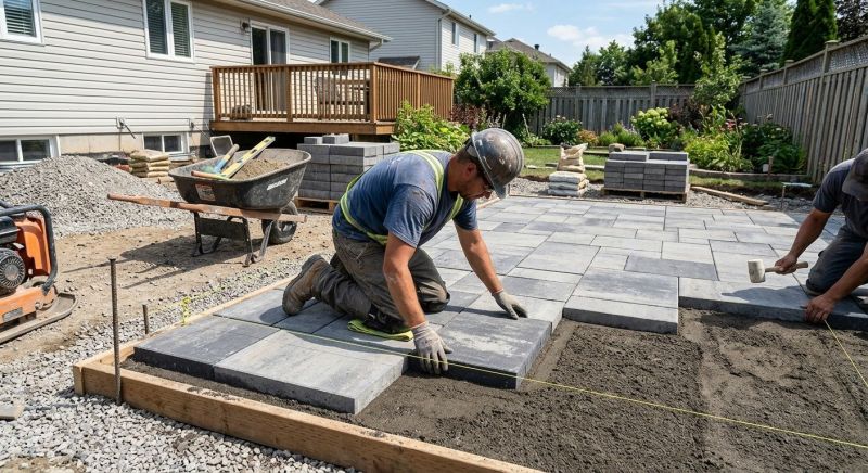 Pool Pavers Installation in Boston, MA