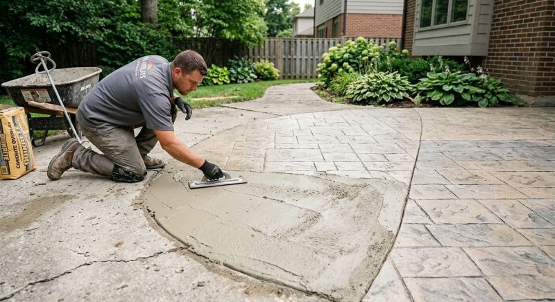 Porch Overlay Installation in Frisco, TX