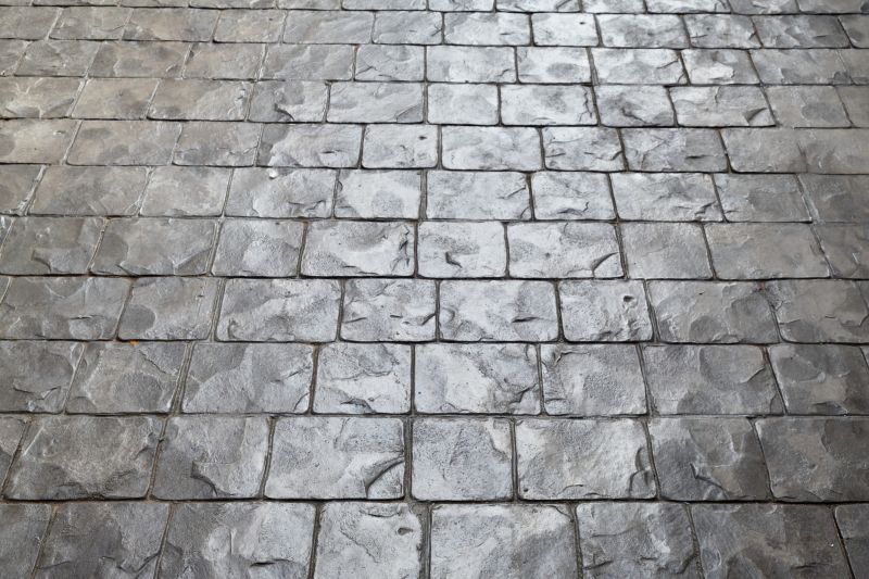 Stamped Concrete Installation in Dallas, TX