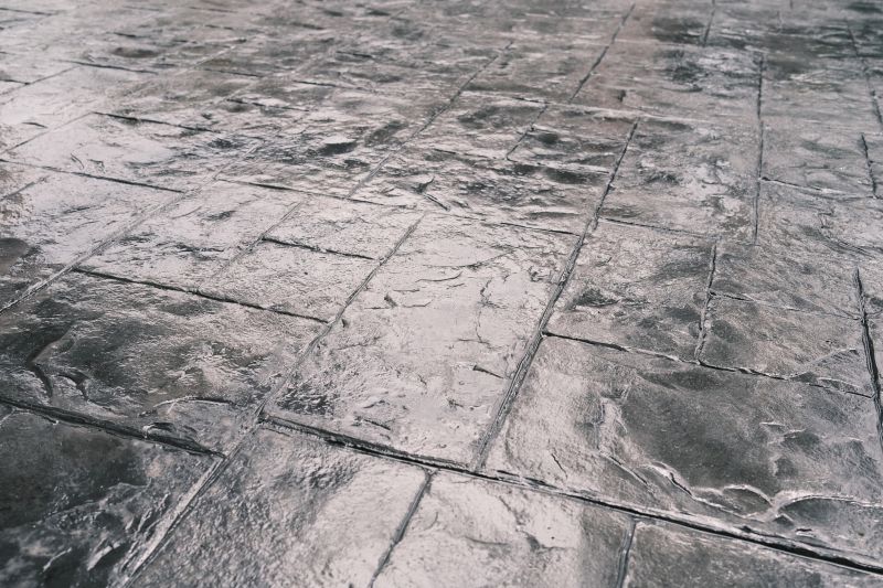 Textured Concrete Installation in Dallas, TX